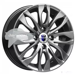 Литые диски K&amp;K 5,5x14/4x98 ET16 D58,5 Канзаши (КС628) Дарк платинум