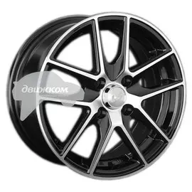 Литые диски LS 771 7x16/4x100 ET40 D60,1 771 BKF (конус)