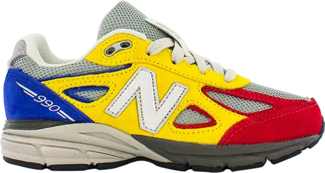 Кроссовки New Balance EAT x 990v4 Little Kid, многоцветный