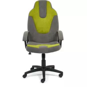 Кресло TetChair Neo (3) флок серый/олива 29/23