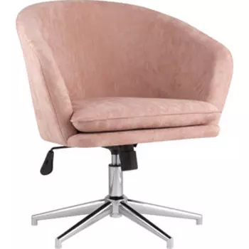 Кресло Stool Group Харис регулируемое замша пыльно-розовый Harris HY-78