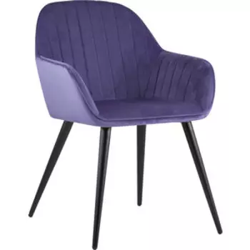 Кресло Stool Group Кристи вельвет синий Christy HLR-66