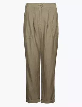 Прямые брюки карго длиной до щиколотки из лиоцелла Tencel ™