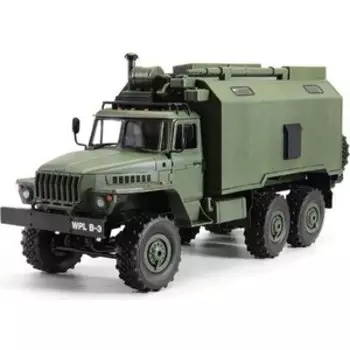 Радиоуправляемый внедорожник WPL Советский военный грузовик ''Урал'' 6WD RTR масштаб 1-16 2.4G - WPLB-36