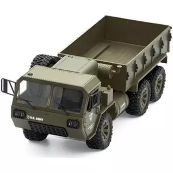 Радиоуправляемая машина Heng Long американский военный грузовик 6WD 2.4G 1/16 RTR