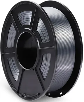 Пластик NVP NV-3D-SILK-PLA-P-SILVER Silk PLA+ Silver для 3D печати, диаметр 1.75мм, длина 330м, 1 кг
