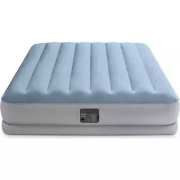 Надувная кровать Intex 64168 152x203x36 см Raised Comfort с подголовником, встр.нас. 220 В, до 272 кг