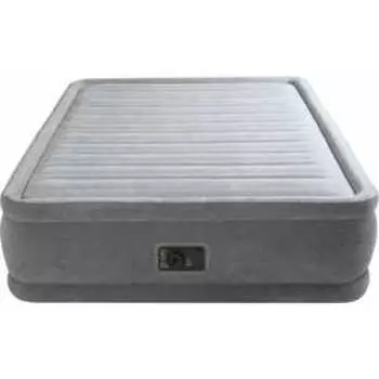 Надувная кровать Intex Comfort-Plush 152х203х46см встр.насос 220В, 64414