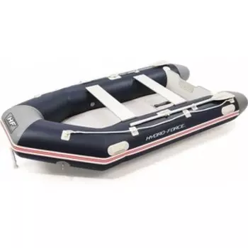 Надувная лодка Bestway Mirovia Pro 330х162х44см с жёстким дном, вёсла 162см, насос, транец, до 640кг