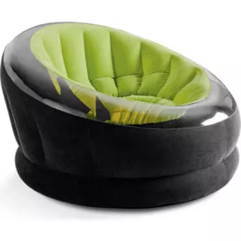 Надувное кресло Intex Empire Chair 112х109х69см зеленое, 68581