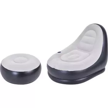 Надувное кресло Jilong FLOKER LOUNGE WITH STOOL 125х100х85 см