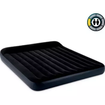 Надувной матрас Intex Pillow Rest Classic Airbed (King) 183х203х25см с подголовником, 64144
