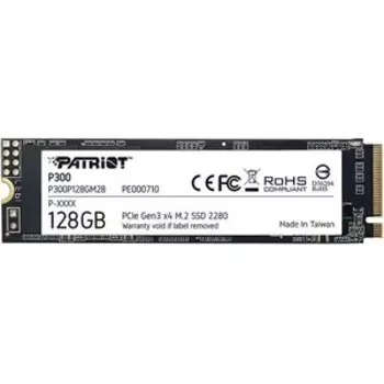 Накопитель PATRIOT PCI-E x4 128Gb P300P128GM28 P300 M.2 2280 (P300P128GM28)
