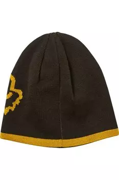 Шапка велосипедная FОХ Streamliner Beanie, Black/Yellow, 20790-019-OS