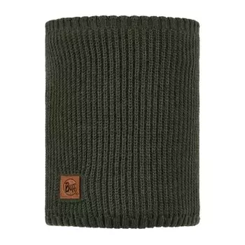 Шарф Buff Knitted & Fleece Neckwarmer Rutger Bark, US:one size, 129695.843.10.00