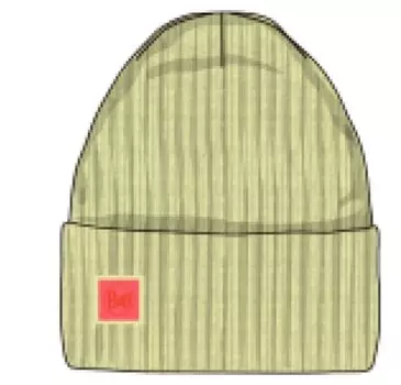 Шапка Buff Crossknit Hat Sheen Yellow, US:one size, 132891.109.10.00