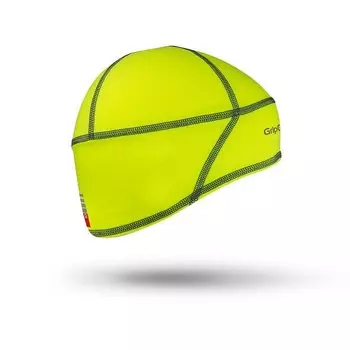 Шапка GripGrab Skull Cap Hi-Vis, флуор.желтый, M, 501208205