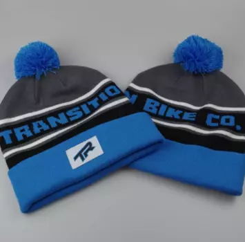 Шапка TBC Throwback Beanie (Logo: TBC Logo, Color: Charcoal/Cyan)