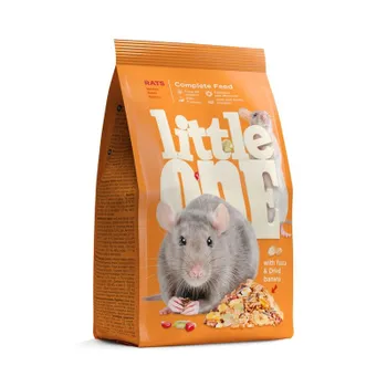 Little One корм для крыс повседневный Российский корм 1 уп. х 1 шт. х 0.9 кг
