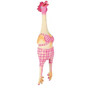 Trixie Игрушка Курица, кудахтающая, 48 см, латекс породы крупного размера Китай 1 уп. х 1 шт. х 0.19 кг