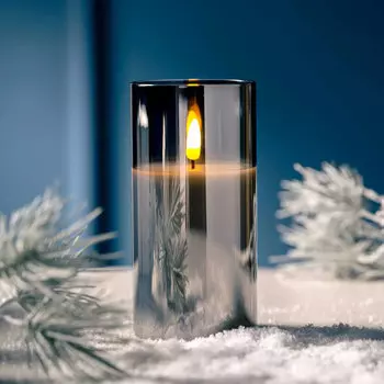 Свеча LED Leonardo Palazzo 15см