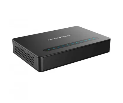 Адаптер Grandstream HandyTone 818, 2-SIP профиля, 8-FXS портов, черный (HT818)