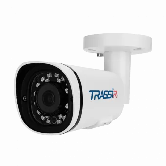 IP-камера Trassir TR-D2121IR3 v6 2.8мм, уличная, корпусная, 2Мпикс, CMOS, до 1920x1080, до 25кадров/с, ИК подсветка 35м, POE, -40 °C/+60 °C, белый (TR-D2121IR3 v6 (2.8 мм))