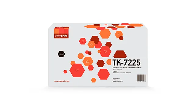 Картридж лазерный EasyPrint LK-7225 (TK-7225/1T02V60NL0), черный, 35000 страниц, совместимый для Kyocera TASKalfa 4012i с чипом