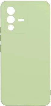 Чехол-накладка DF vCase 07 для смартфона 6.5" Vivo V23, силикон, светло-зеленый (DF vCase-07 (light green))