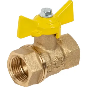 Кран шаровой для газа 1/2" внутренняя-внутренняя резьба