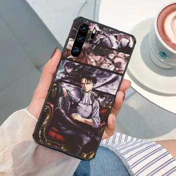 Чехол для телефона Levi Ackerman с японским аниме «Атака Титанов» для XiaoMi Mi 3 10 6 8 Lite 9 Se 9t Pro Note A2 A1 XiaoMi A1