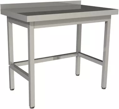 Стол производственный с бортом Restoinox СП-11/7-БО