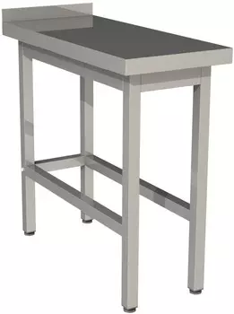 Стол производственный с бортом Restoinox СП-4/6-БО