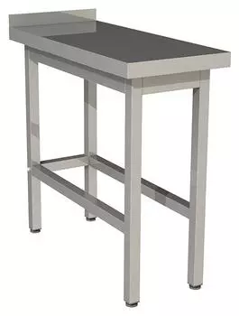 Стол производственный с бортом Restoinox СП-4/7-БО