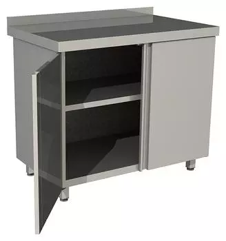 Стол производственный с распашными дверьми Restoinox СПЗР-13/7-Б