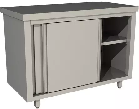 Стол производственный закрытый купе без борта Restoinox СПЗК-15/7