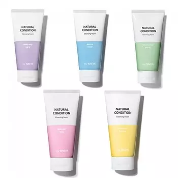 пенка для умывания the saem natural condition cleansing foam