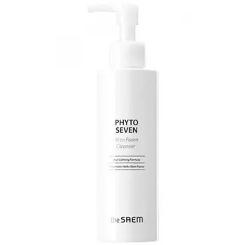 пенка для умывания the saem phyto seven oil-to-foam cleanser