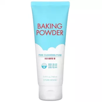 пенка для умывания тройного действия etude house baking powder pore cleansing foam