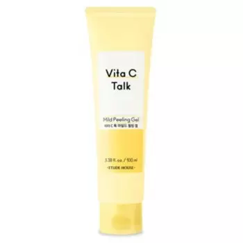пилинг-гель для лица etude house vita c-talk mild peeling gel