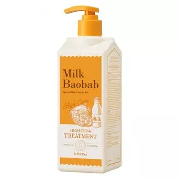 питательный бальзам для волос milkbaobab high cera treatment mimosa