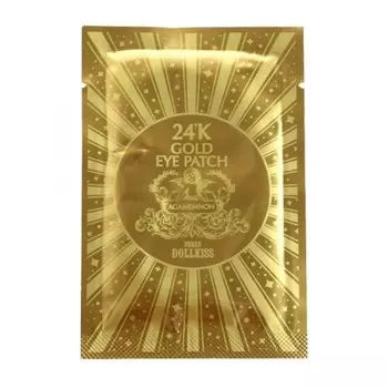 патч для глаз гидрогелевый с 24к золотом baviphat agamemnon 24k gold hydrogel eye patch