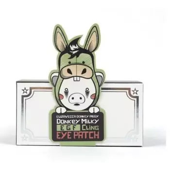 патчи для глаз elizavecca donkey piggy milky egf cling eye patch