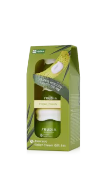 подарочный набор восстанавливающих кремов с авокадо frudia avocado relief cream set