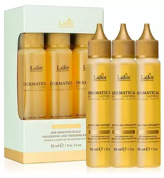 премиум-сыворотка от выпадения волос la'dor dermatical active ampoule