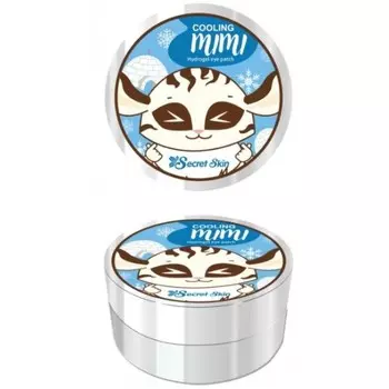 патчи для глаз гидрогелевые охлаждающие secret skin cooling mimi hydrogel eye patch