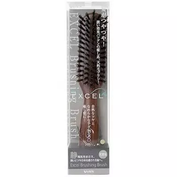 щетка с натуральной щетиной и нейлоном vess excel mix brushing brush large