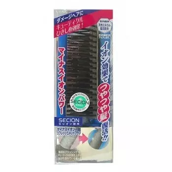 щетка складная с отрицательно заряженными ионами vess secion brush