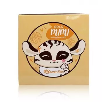 патчи для глаз гидрогелевые с золотом secret skin gold mimi hydrogel eye patch
