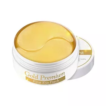 патчи для глаз с золотом secret key gold premium first eye patch